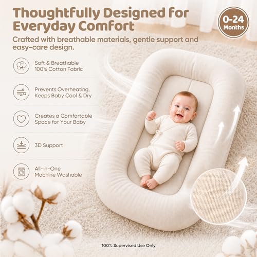 Portable Tummy Time Mat for Home & Travel