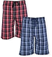 Hanes Men's 2-Pack Cotton Knit Shorts Waistband & Pockets, Assorted Colors and Sizes