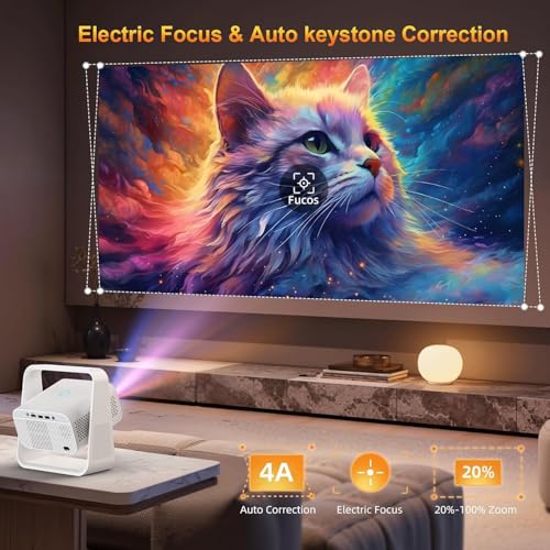 Native 1080P Outdoor Movie Projector
