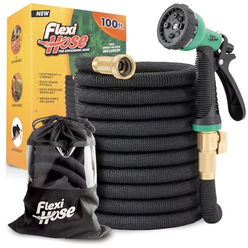 100FT - Lightweight Retractable Garden Hose