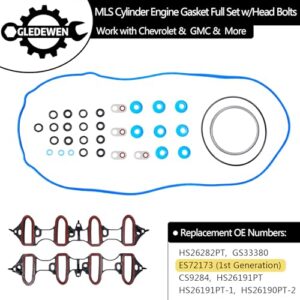 w/Cylinder Head Bolts(ES72173)