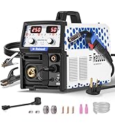 Reboot 130A 7-in-1 Welder Plasma Cutter Combo Gas MIG/Flux Core/Stick/LIFT TIG/Plasma Cut/Aluminu...