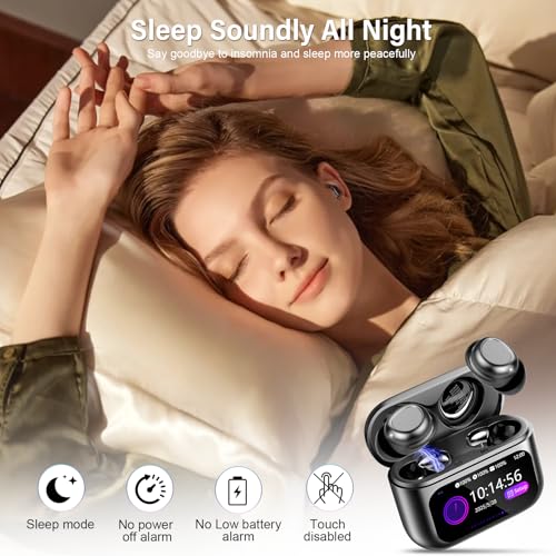 Small Design Mini Sleep Earbuds for Side Sleepers with Sleep Mode