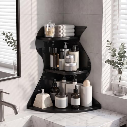 Corner Bathroom Counter Organizer