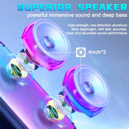 Portable Bluetooth Speaker for Adults