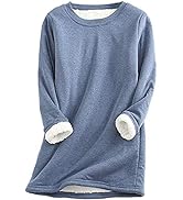 Yeokou Women's Winter Hoodies Pullover Sherpa Fleece Warm Heavyweight Sweatshirt