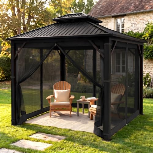 Outdoor Canopy Curtains with Zippers