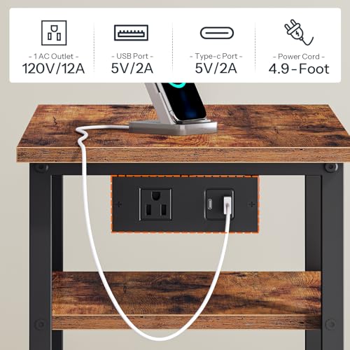 Rustic Brown and Black BF17UPS01
