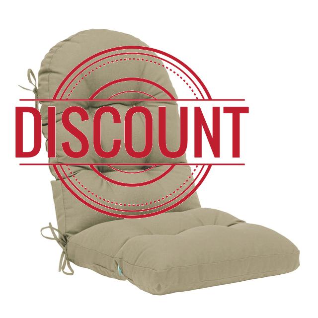 QILLOWAY Outdoor High Back Chair Cushion for Adirondack