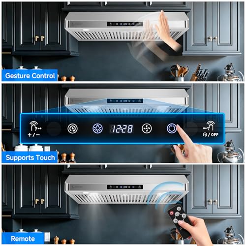 Timer Setting & Dishwasher-Safe Baffle Filters