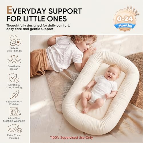 Portable Tummy Time Mat for Home and Travel