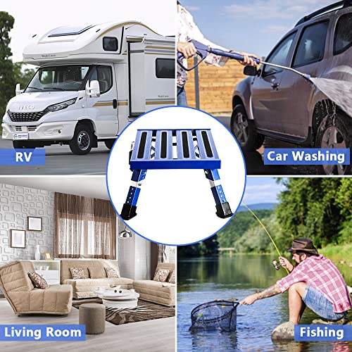 Outdoor Camper Trailer Travel - Blue