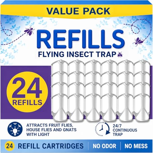 Flying Insect Trap Refills Replacements for House & Fruit Flies