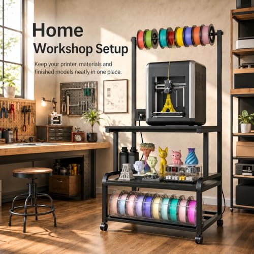 2-Tier Wood Shelves for 2 Devices