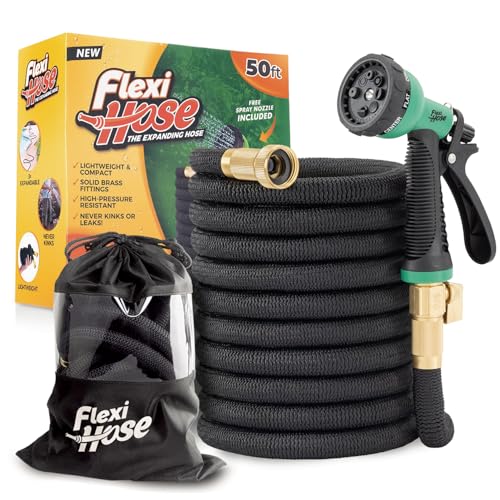 50FT - Lightweight Retractable Garden Hose