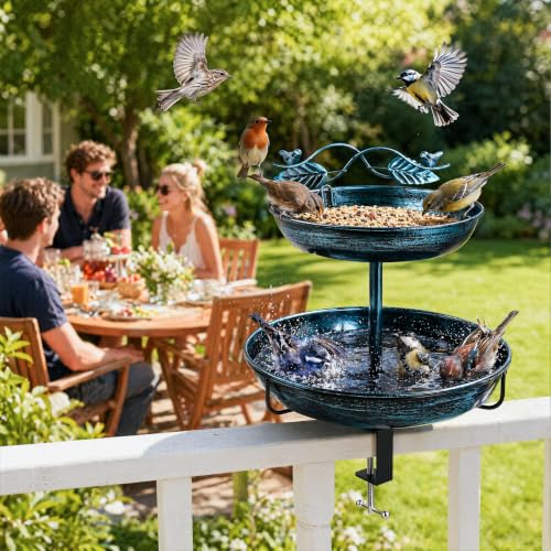 Detachable Bird Baths Water Bowl