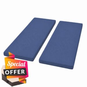 Patio Rattan Double Daybed Replacement Cushion Cover 58"x24"x2"
