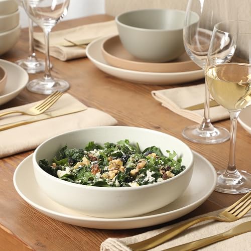 Round Speckle Reactive Glaze Dish Se