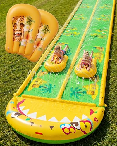 Water Slide for Adults with 3-Way Water Sprinkler