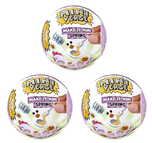 MGA's Miniverse Make It Mini Make It Mini Spring (3 Pack) - Spring