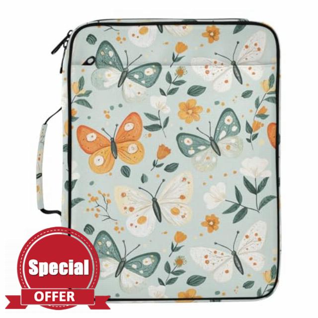 Zipper Binder Case with Handle