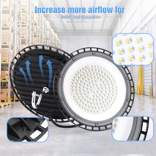 5000K Daylight Commercial Shop Bay Lighting
