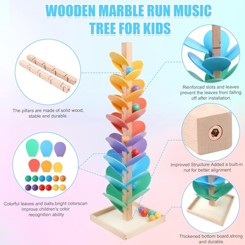 Color Sorting Marble Ball Run & Musical Game for Boys Girls 4-8