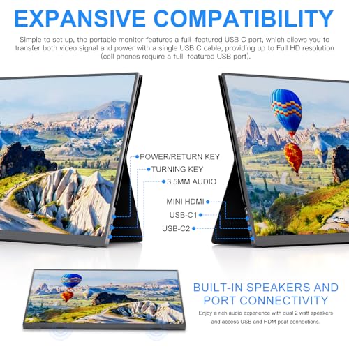 Ultra-Slim IPS Panel with HDR and Premium Smart Cover & Speakers for Laptop