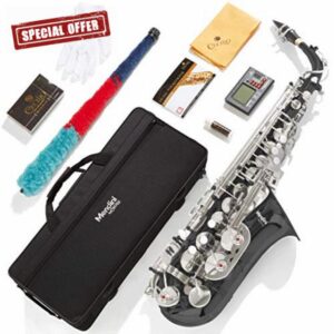 Mendini By Cecilio Alto Saxophone for Beginners with Tuner