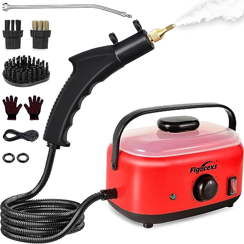 2500W High Temperature High Pressure Steam Cleaner with 3 Brush Heads
