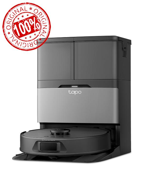 Tapo LiDAR + Dual-Laser Robot Vacuum and Mop with Self-Emptying Dock - 15000Pa Suction