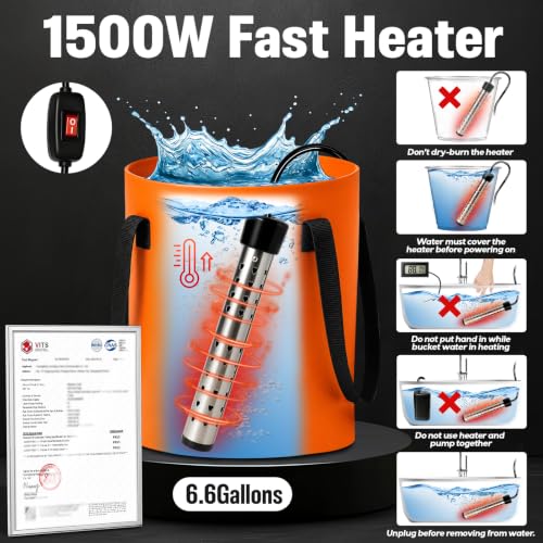 6.6 Gal Foldable Bucket