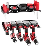 Ultrawall Heavy Duty Power Tool Rack for Electric Drill, Power Tool Organizer Wall Mount Fits for...