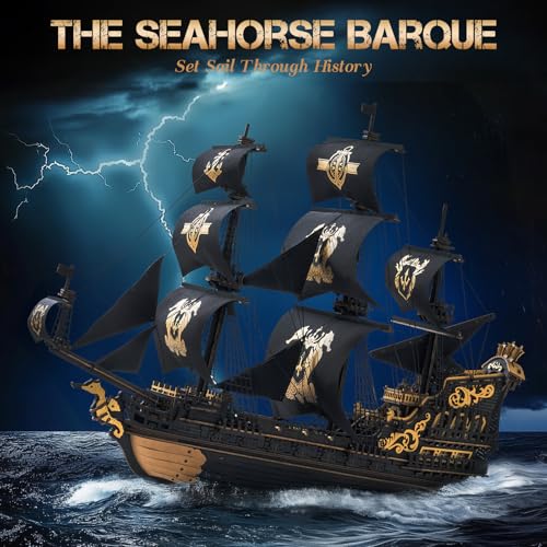 Seahorse Barque Model kit
