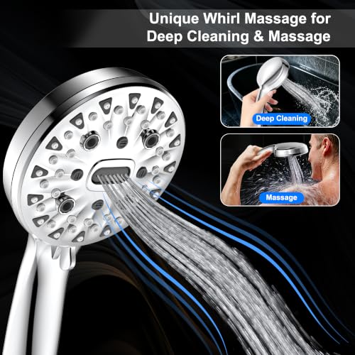 71Inch Shower Hose & Suction Cup Holder