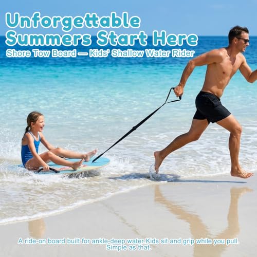 Parent-Child Outdoor Interactive Pull-Along Shallow Water Rider for Kids