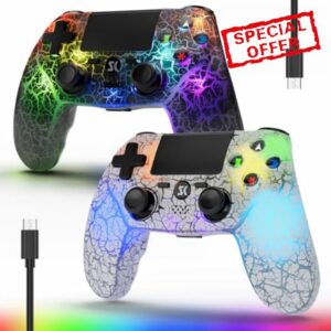 2 Pack Wireless Controller for PS4