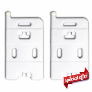 Poolzilla Swimming Pool Ladder Weights (2 Pack) Sand Weights - Above Ground Pool Fillable Ladder Weight Anchor Container for Swimming Entry Systems