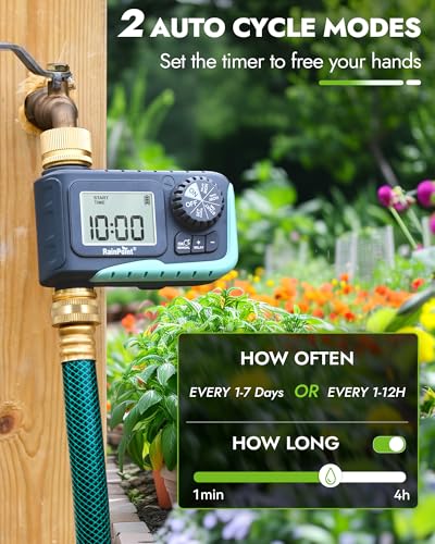 Digital Drip Irrigation for Yard