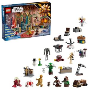 LEGO Star Wars Advent Calendar 2025 Kids Toy - Holiday Countdown Playset with 24 Toys for Boys & Girls