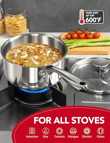 Small Stainless Steel Pots for Cooking