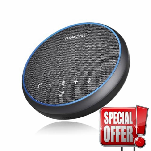 N newline Conference Speaker and Microphone