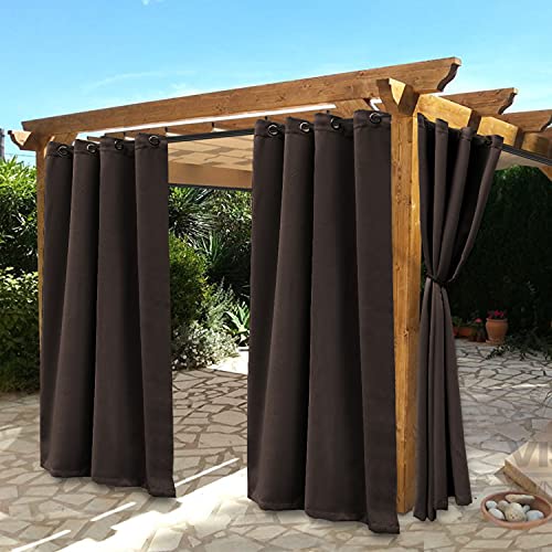 Sun Blocking Grommet Blackout Curtains for Bedroom
