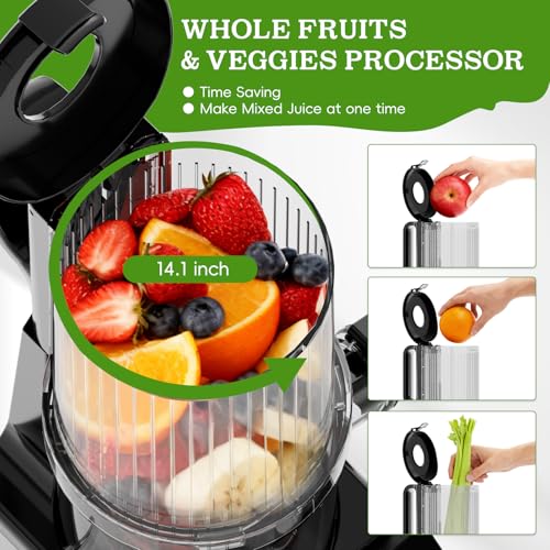 Stainless Steel Slow Masticating Juicers Easy to Clean