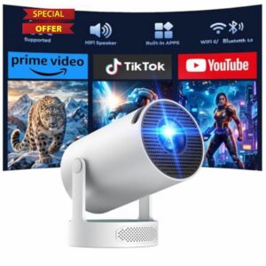 Mini Projector with WiFi and Bluetooth