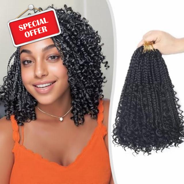 Mebeli Goddess Box Braids Crochet Hair