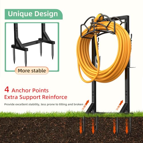 Detachable Hose Storage Hanger for Outside - Fan-Shaped