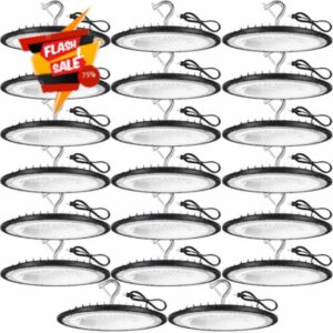 YANYCN 20 Pack 100W UFO Led High Bay Light Fixture