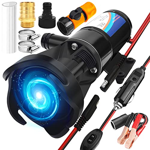 12V 12GPM RV Macerator with Quick-Release