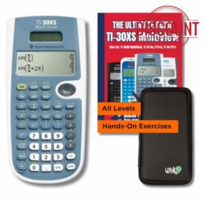 TI-30XS Multiview Scientific Calculator + The Ultimate Guide + WYNGS Protective Case